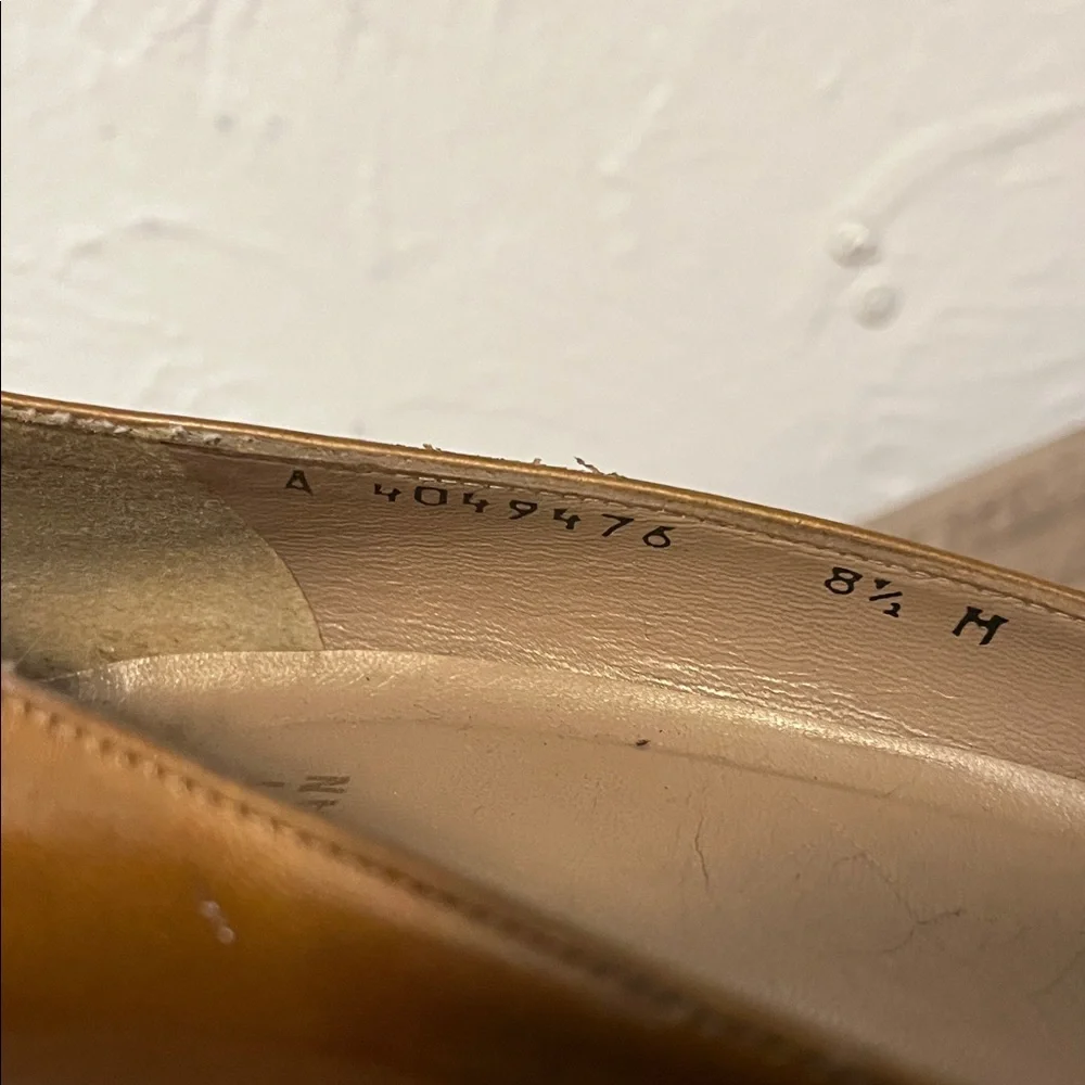 Stuart Weitzman Tan Leather Heels